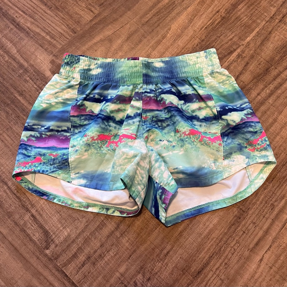 Women’s Champion Multicolor Running Shorts